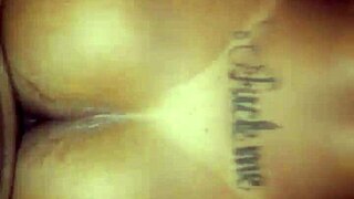 mulata marybombom gets monster cock anal creampie, clothes ripped in domination