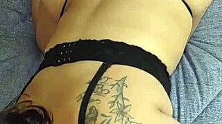 hot stepmom flashing her sexy body at home!