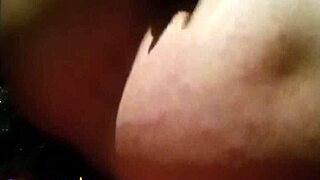 Natural tits babe touches herself in store dressing room 😏