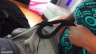 toe tied introduction with dirty talk