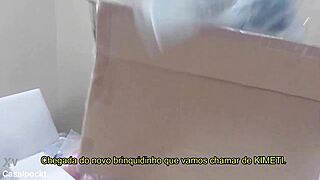 Wow, New Sex Machine Toy Brings Girlfriend To Intense Orgasm!