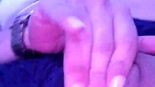 latina touches herself watching porn