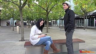 Simone k admires hat and cock suggestively