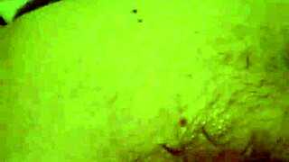 wife gently fingers husband's ass