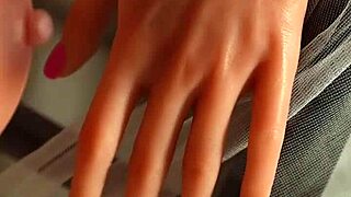 Sexy Bride Silicone Sex Doll Model Ready for Action