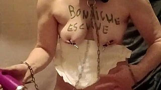 Maid Flashes In Apron For Humiliating Exposure