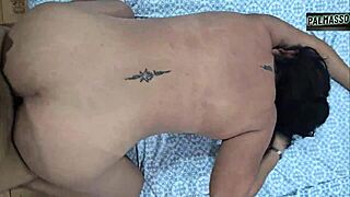 I ran into this mature latina milf on the street. We had rough anal at home.