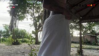 i woke up horny and masturbated secretly while my friend was in the room