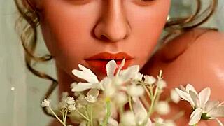 Sexy Bride Silicone Sex Doll Model Ready for Action