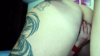 Mature woman shares intimate moment with young amateur