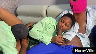 horny students were fuckin after school in a threesome