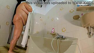 Aged Lady Babet Enjoys Relaxation