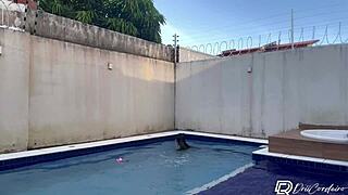 Brazilian Pornstar Takes Entire Cock In Tight Pussy With Sex Machine