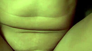 Daddy Stuffing Juicy Belly in Amateur Couple's Kitchen