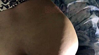 Blindfolded Latina feels hard fucking and ass cumshot