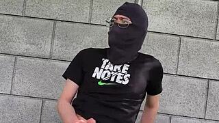 I dropped my pants for a quick public handjob in the open