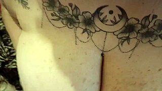 horny italian babe with big tits gets monster cock cumshot