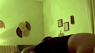 Amateur ebony bent over for homemade doggystyle