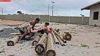 Carpenter Gets Paid with a Bisexual Threesome Surprise from House Owners