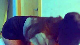 hey, check out this big ass college girl riding a monster cock in pov anal