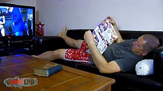 Latina MILF Cougar Slut Whore Gets Fucked by Two Excited Dicks in Threesome!