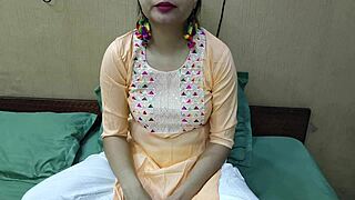 Indian Stepmom Bent Over by Stepson in Hardcore 2025 Hindi Audio Porn