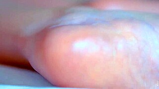 i saw this sexy latin girl flaunt her big ass in a white thong under a blue dress