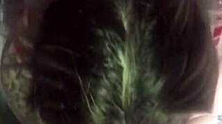 I give my friend a rich blowjob.