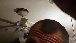 Amateur couple fisting her pretty pussy in a wild homemade session