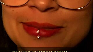 Very hot slut is in the room with two cocks for herself