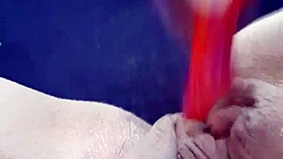 Watch this amateur teen 18+ finger her pussy with a dildo!