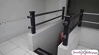 She enjoys sucking him deeply in sheer lingerie