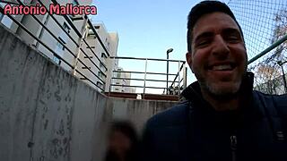 Pov little 18+ mexican slut cheats on boyfriend with blowjob and facial