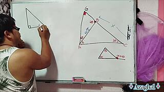 Asian Student Nerd Seduces Teacher in Bedroom Action