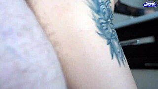 petite 18+ girl bent over for doggystyle cumshot in kitchen