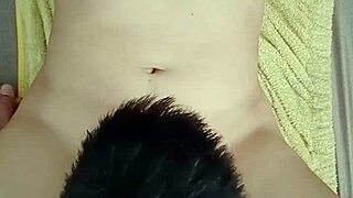 Sexy teen 18+ loves to fuck after taking a bath