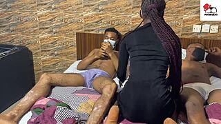 hey, wanna see a real amateur threesome? hot action with a guest guy joining us!