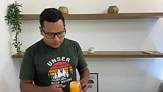 My masseuse leaves me dripping after intense session