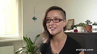 Ersties Brunette Babe Intensely Masturbates With Dildo And Vibrator