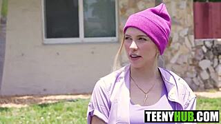 Stepmom Nipple Clamps Blowjob