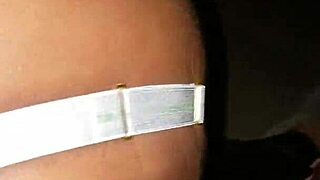 she gives a sloppy blowjob on the balcony with a monster cock