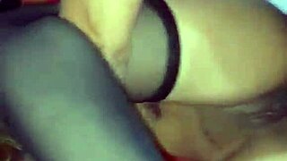 Sexo Caseiro with Fat Ebony Babe Giving Oral and Assfucking, I’m So Into Her Big Ass!