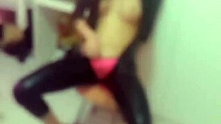 I watch the asian shemale get bareback fucked by tourist in hotel