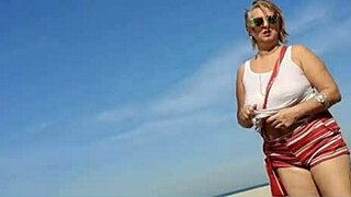 Lighthouse On The Beach