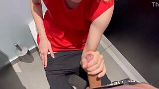 so this guy paid a random blonde for wild public restroom banging