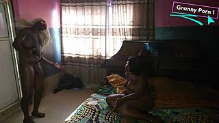 my naughty husband messes with wig before fucking me