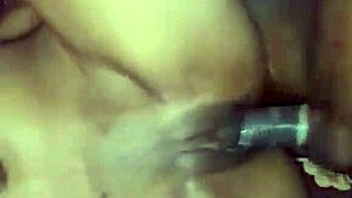 Sexo Caseiro with Fat Ebony Babe Giving Oral and Assfucking, I’m So Into Her Big Ass!