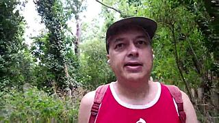 public outdoor humiliation in nunhead cemetery woods