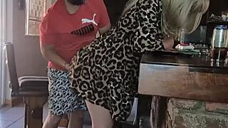 Rough Hard Doggystyle Fuck With Blonde In Shoes