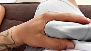 Accidentally Watched Porn with Stepsister and Ended Up Fucking Her Tight Wet Pussy